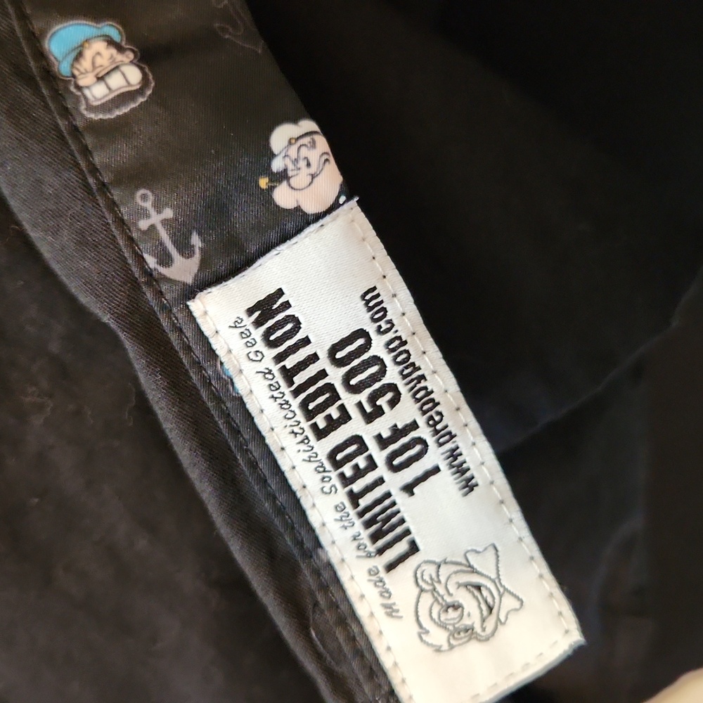 Popeye limited edition black buttonup shirt - Picture 7 of 11